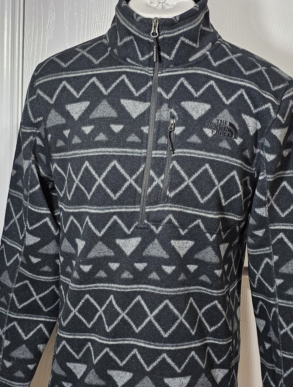 The North Face Fleece Jacket Aztec Print 1/4 Zip